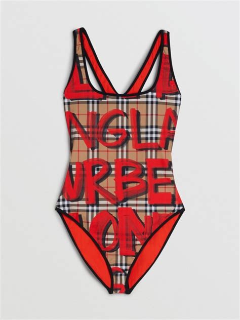 burberry swimming suit